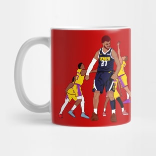 Jamal murray vs Lakers Mug